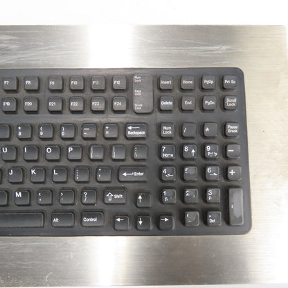 Industrial Computer KB5/NEMAPM Stainless Steel Panel Mount Industrial Keyboard