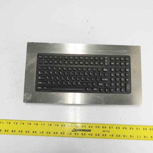Industrial Computer KB5/NEMAPM Stainless Steel Panel Mount Industrial Keyboard