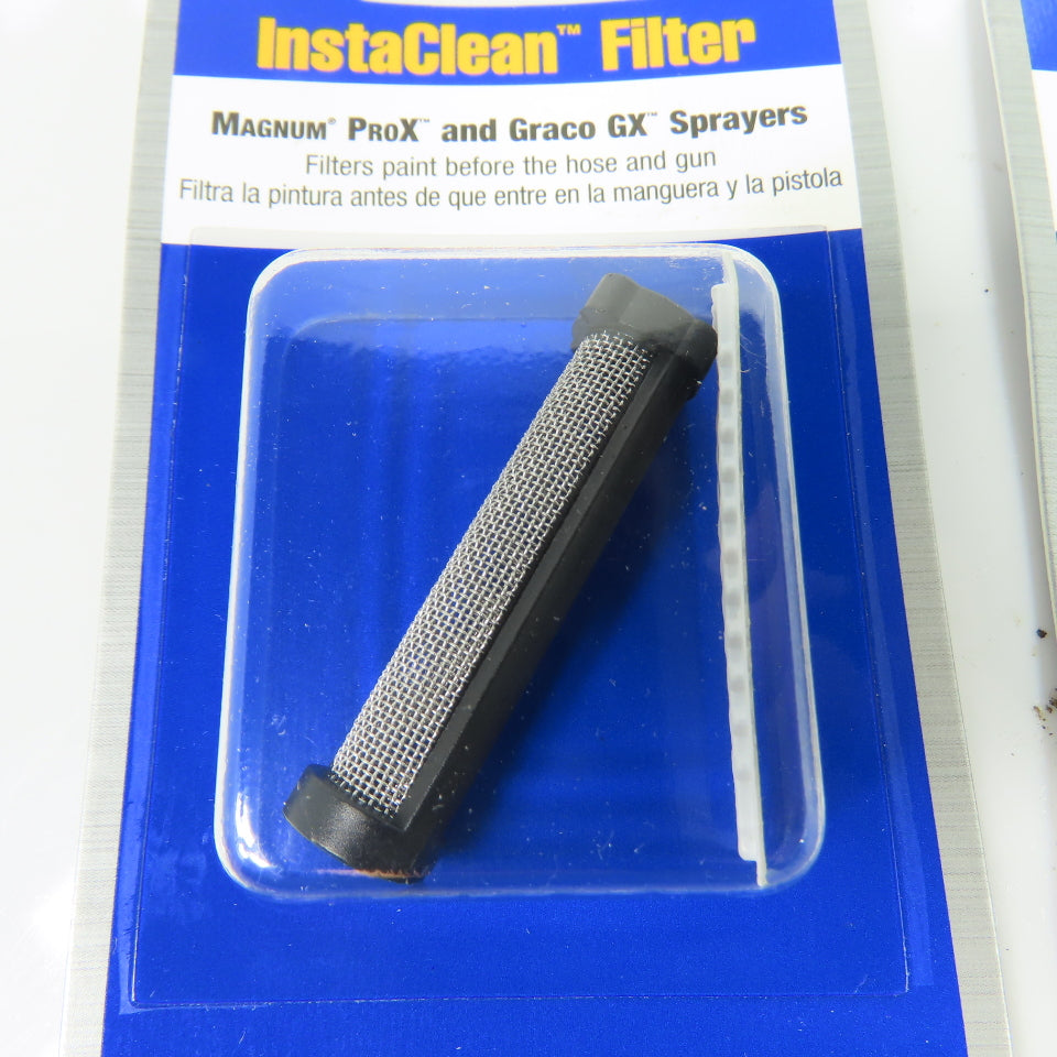 Graco 288747 InstaClean Filter for Magnum ProX and Graco GX Sprayers Lot Of 2