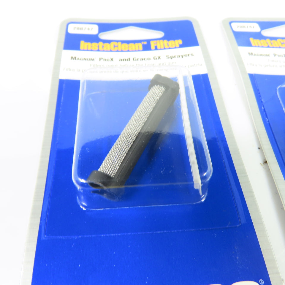 Graco 288747 InstaClean Filter for Magnum ProX and Graco GX Sprayers Lot Of 2