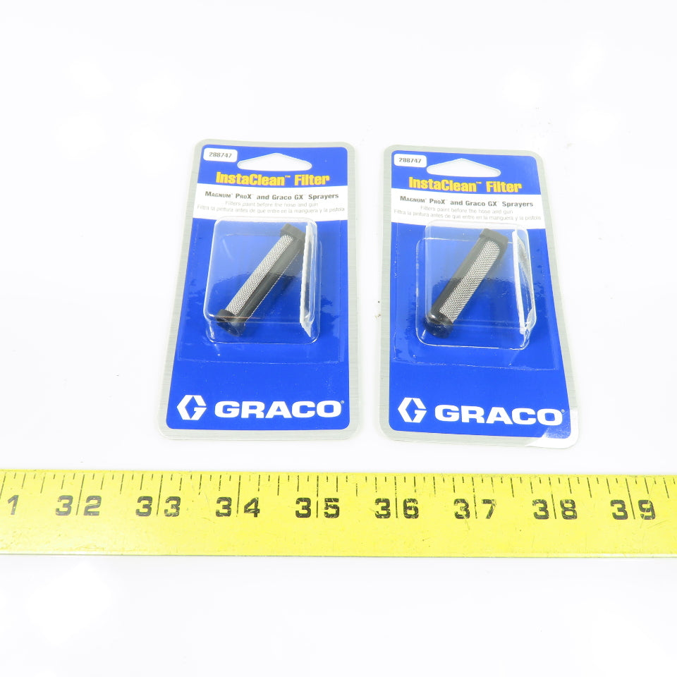 Graco 288747 InstaClean Filter for Magnum ProX and Graco GX Sprayers Lot Of 2