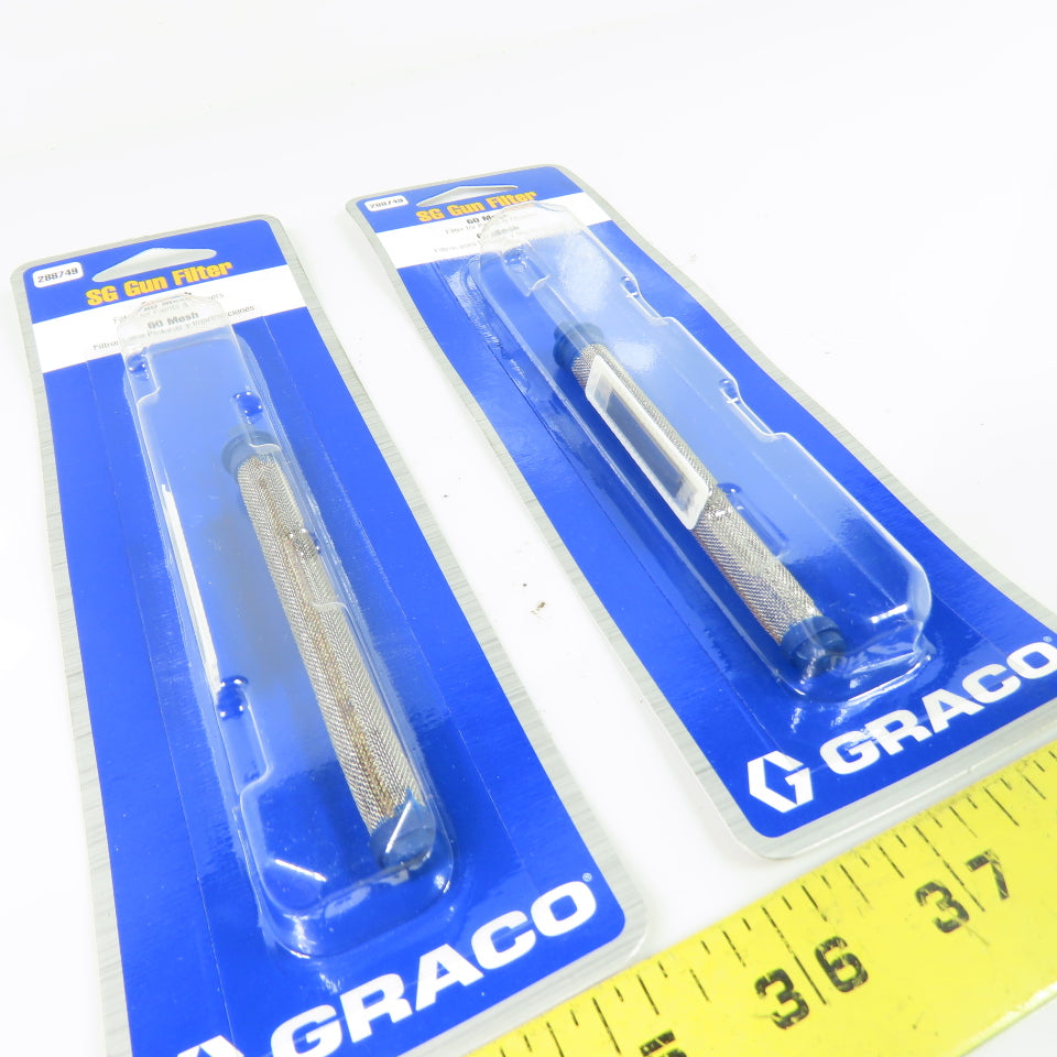 Graco 288749 60 Mesh SG Gun Filters for Paints & Primers Lot of 2