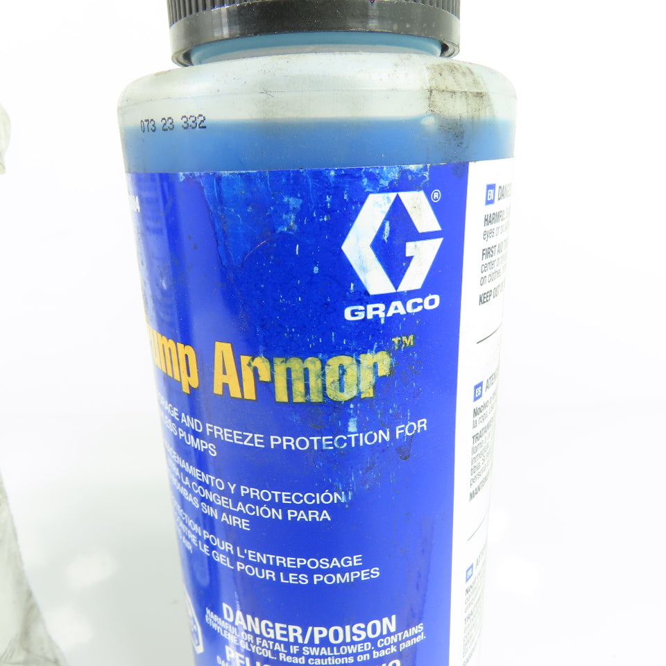 Graco 243104 Pump Armor Storage and Freeze Protection Fluid 1 Quart Lot Of 3