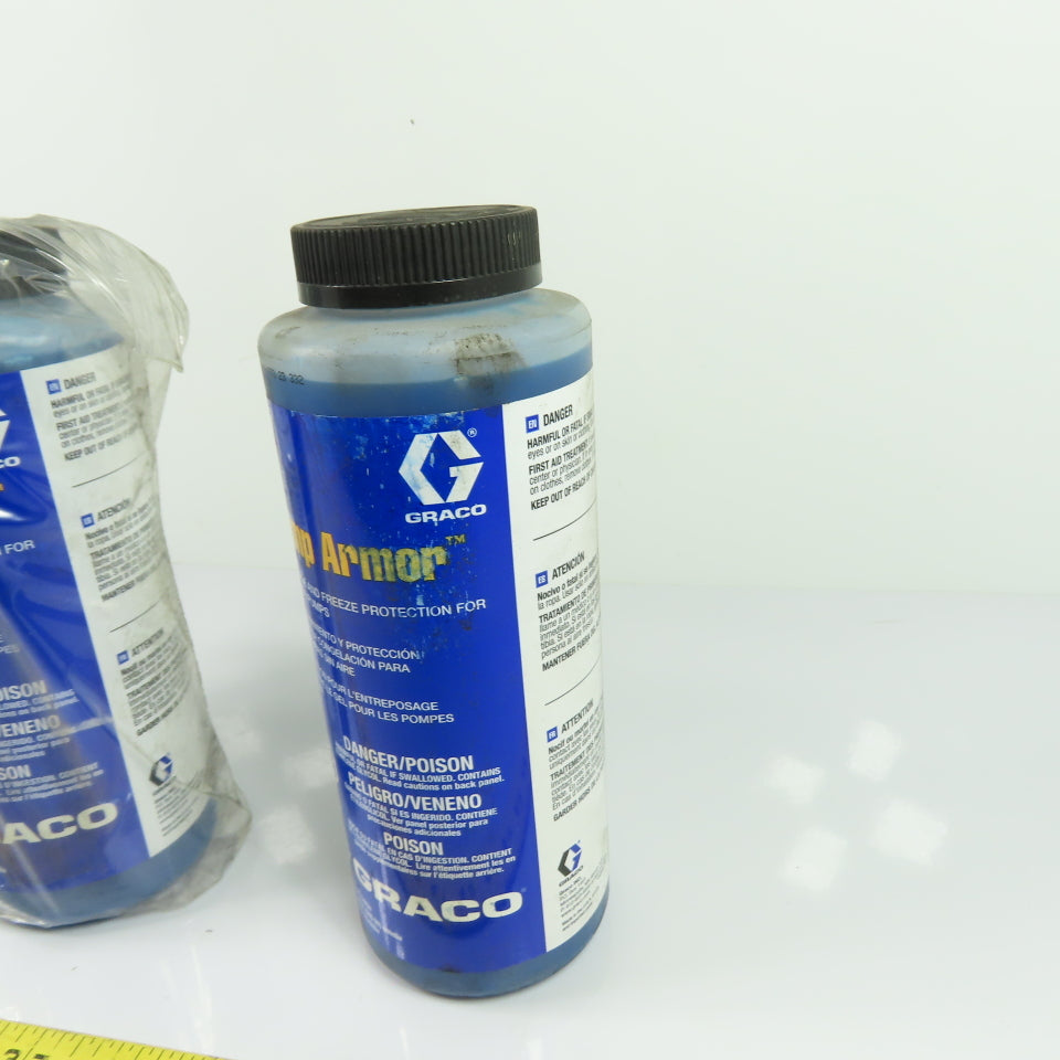 Graco 243104 Pump Armor Storage and Freeze Protection Fluid 1 Quart Lot Of 3