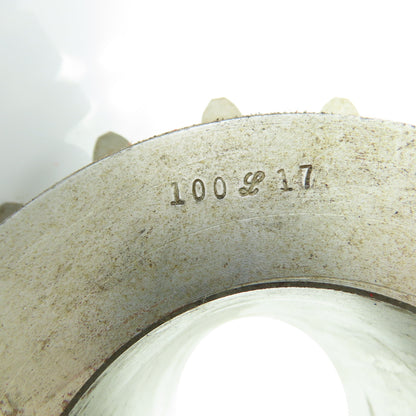 100 L 17 Double Strand Roller Chain Sprocket 17 Teeth 7-1/2" OD 2.75" Bore