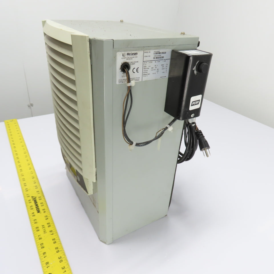 McLean M170216G009 Electronic Enclosure Air Conditioner 115V 1500/1800 BTU 1Ph