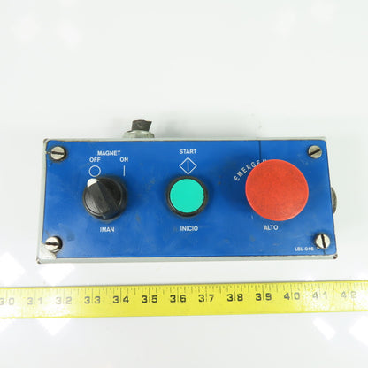 LBL-046 Emergency Stop Start Magnet Selector Switch Control Station