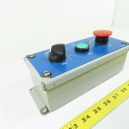 LBL-046 Emergency Stop Start Magnet Selector Switch Control Station