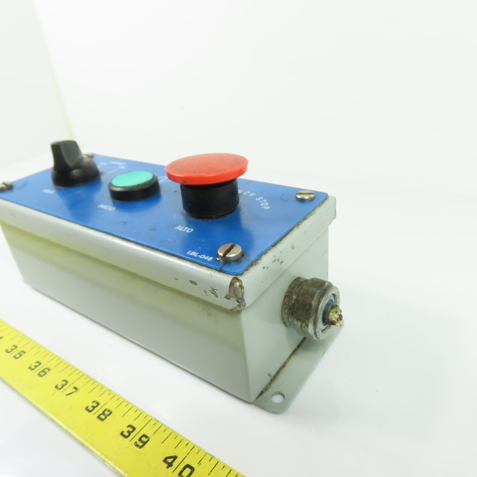 LBL-046 Emergency Stop Start Magnet Selector Switch Control Station