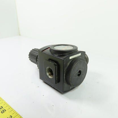 ARO Ingersoll Rand R37341-600 Air Pressure Regulator 1/2" NPT W/ 140 PSI Gauge