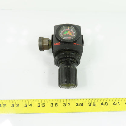 ARO Ingersoll Rand R37341-600 Air Pressure Regulator 1/2" NPT W/ 140 PSI Gauge