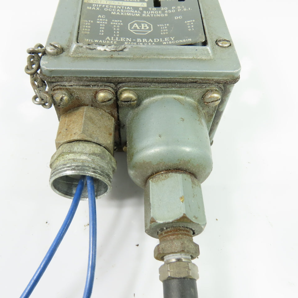 Allen-Bradley 836T-T253J Bulletin 836T Pressure Switch 0-150 PSI
