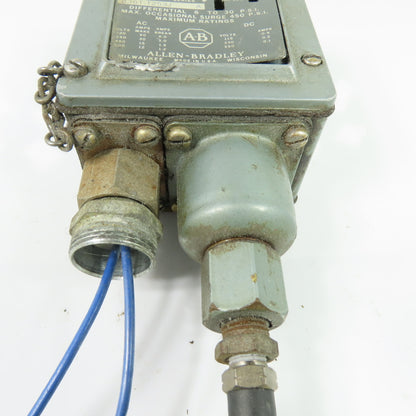 Allen-Bradley 836T-T253J Bulletin 836T Pressure Switch 0-150 PSI