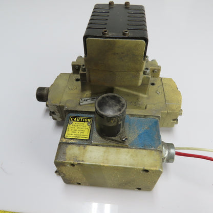 Ross 3573A5141 Serpar Double Pneumatic Air Solenoid Valve 110V 2-8.5 Bar