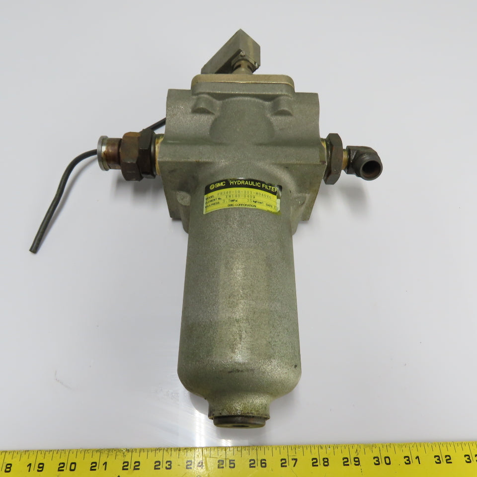 SMC FH340-10-111-M040X0 High Pressure Hydraulic Filter 3.5MPa 1-1/4" NPT