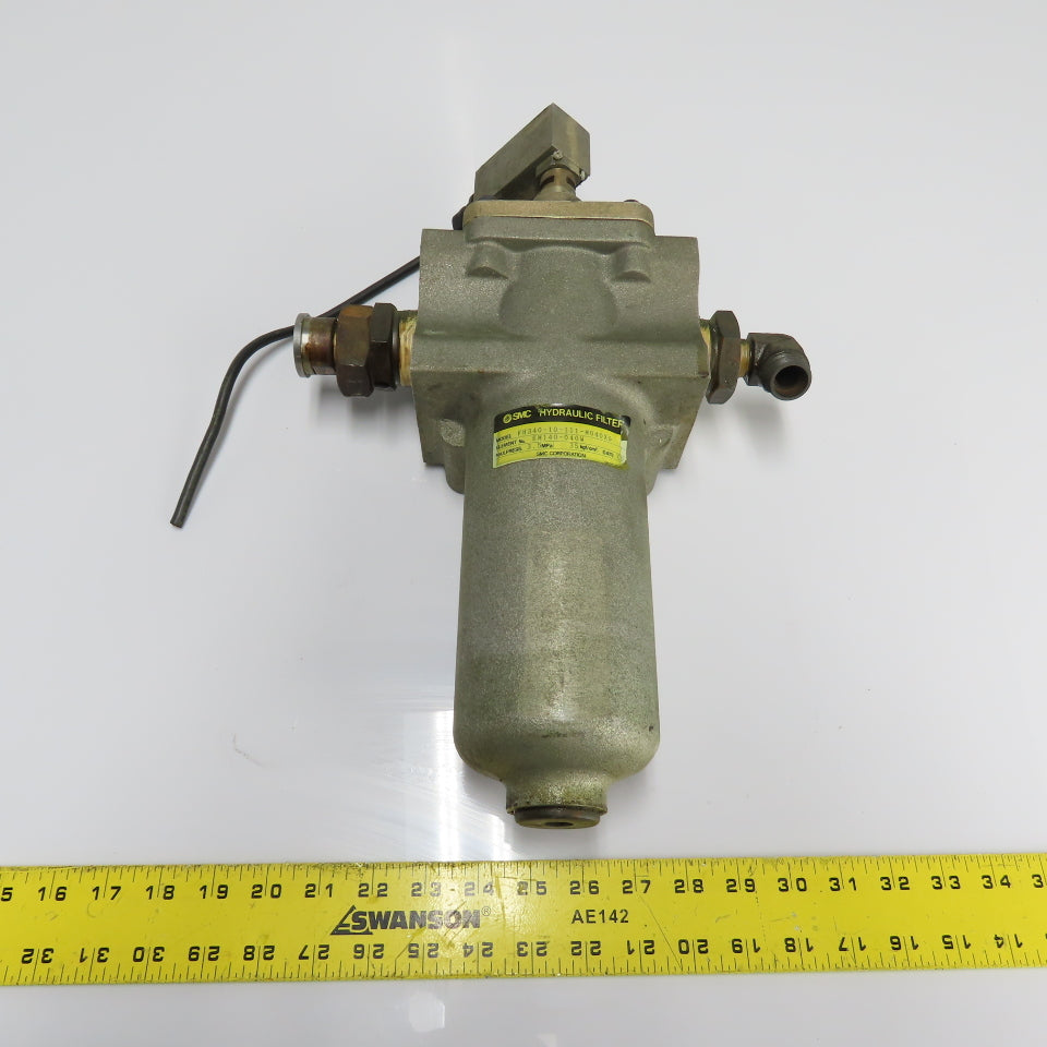 SMC FH340-10-111-M040X0 High Pressure Hydraulic Filter 3.5MPa 1-1/4" NPT