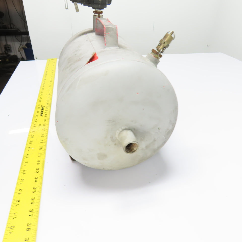 5 Gallon Horizontal Portable Air Receiver Tank W/ Regulator