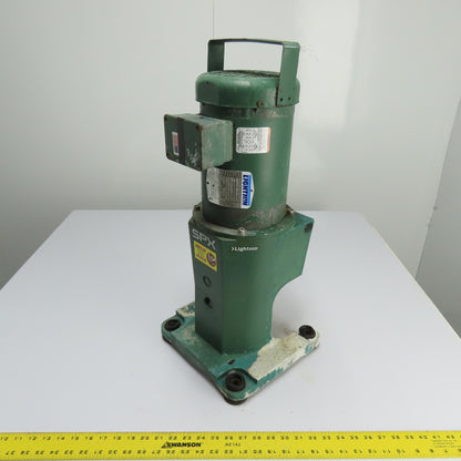 Lightnin X5Q75 0.75HP AC Electric Motor Mixer Agitator 230/460V 3Ph 1725RPM