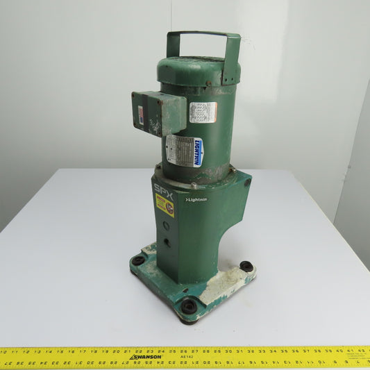 Lightnin X5Q75 0.75HP AC Electric Motor Mixer Agitator 230/460V 3Ph 1725RPM