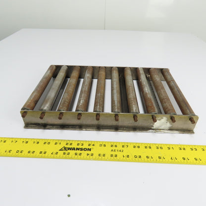 Gravity Roller Conveyor Section 16-3/4" Long x 10" Wide
