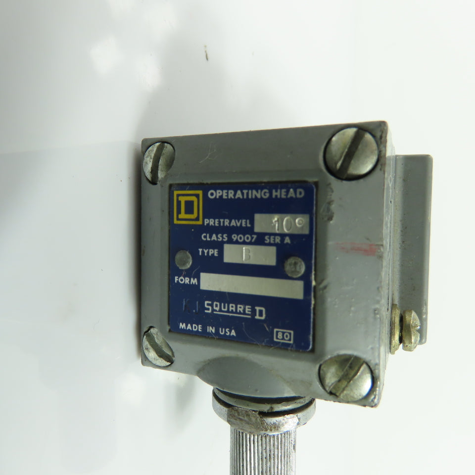 Square D 9007C54B2 Heavy Duty Limit Switch Type 6P A600 Q600