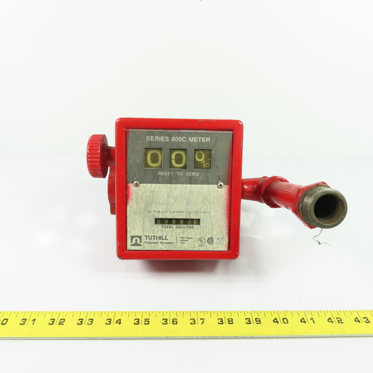 Tuthill Fill-Rite 807C0699 Series 800C Mechanical Flow Meter 50 PSI