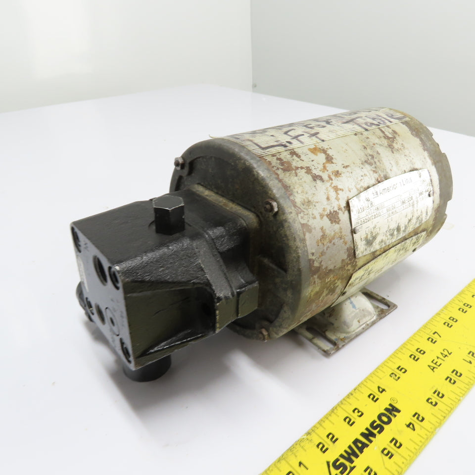 American Lifts C4T34NB5B 1HP Electric Motor & Hydraulic Pump 3Ph 230/460V