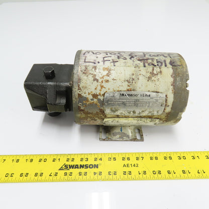 American Lifts C4T34NB5B 1HP Electric Motor & Hydraulic Pump 3Ph 230/460V