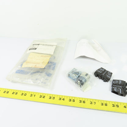 Quincy 3SB3500-0AA41 Green Push Button Kit with 2NO Contact Blocks