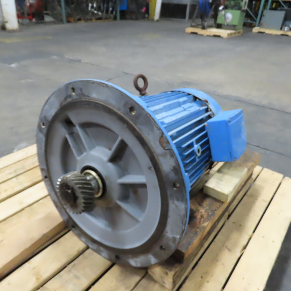 SEW-EURODRIVE RF167 DRE200L4/TF 30kW 40HP Electric Motor 460V 3Ph 45RPM