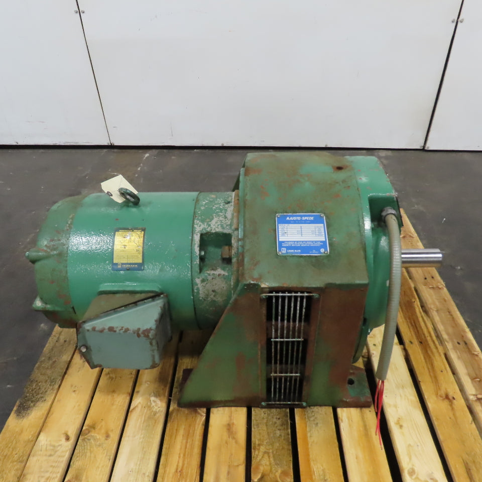 Louis Allis ACM 9083 Ajusto-Spede 25HP Drive Motor 230V 3Ph 1760RPM 284TD