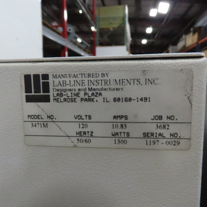 Lab-Line 3471M Imperial V Microprocessor Laboratory Oven 120V 1300W 1h Benchtop