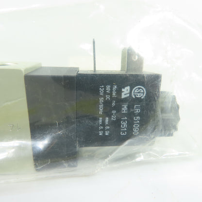 Parker U341N03 Pneumatic Solenoid Valve 37-150 PSIG 120V NEW