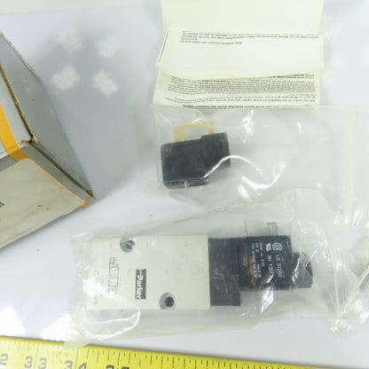 Parker U341N03 Pneumatic Solenoid Valve 37-150 PSIG 120V NEW