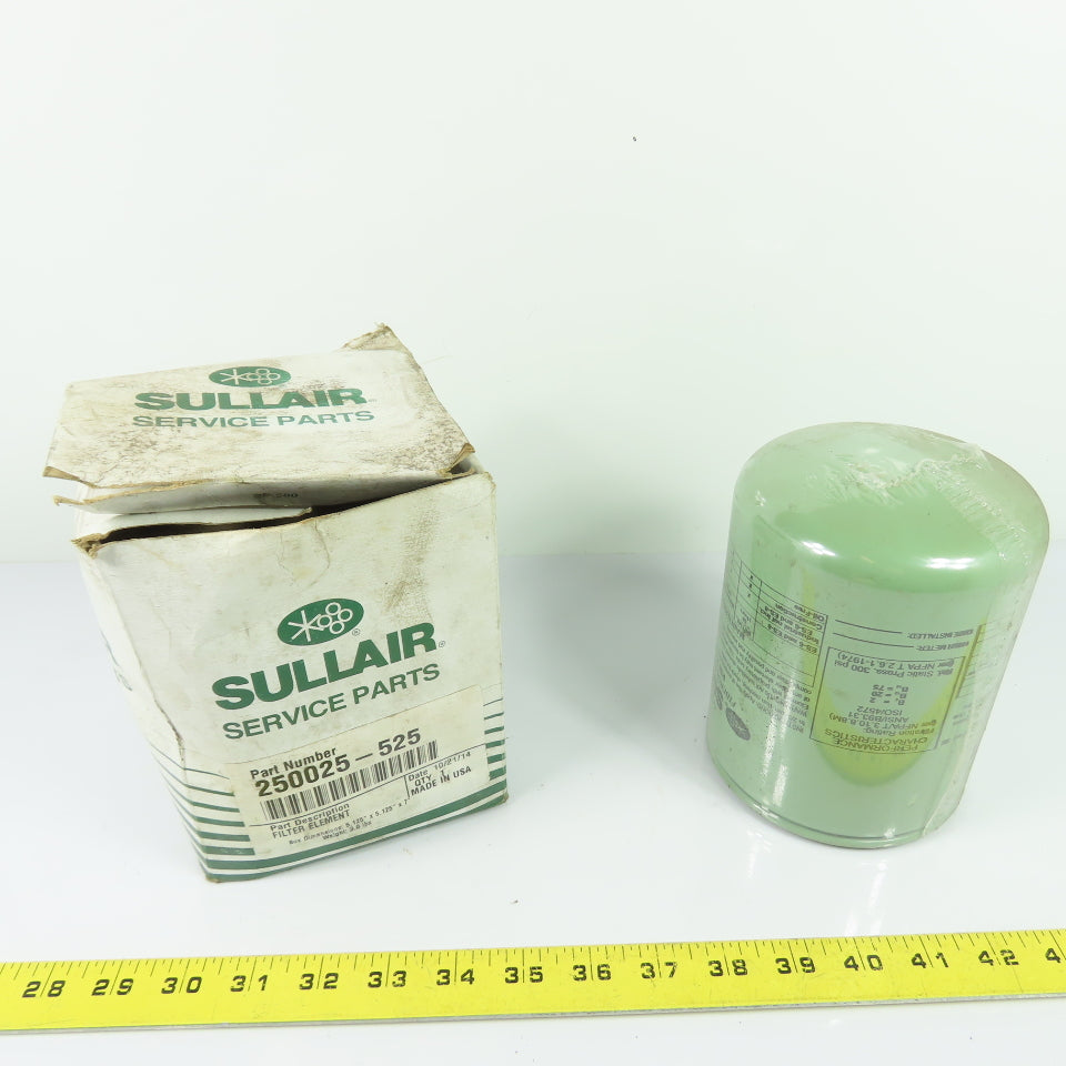 Sullair 250025-525 Oil Filter Element Replacement