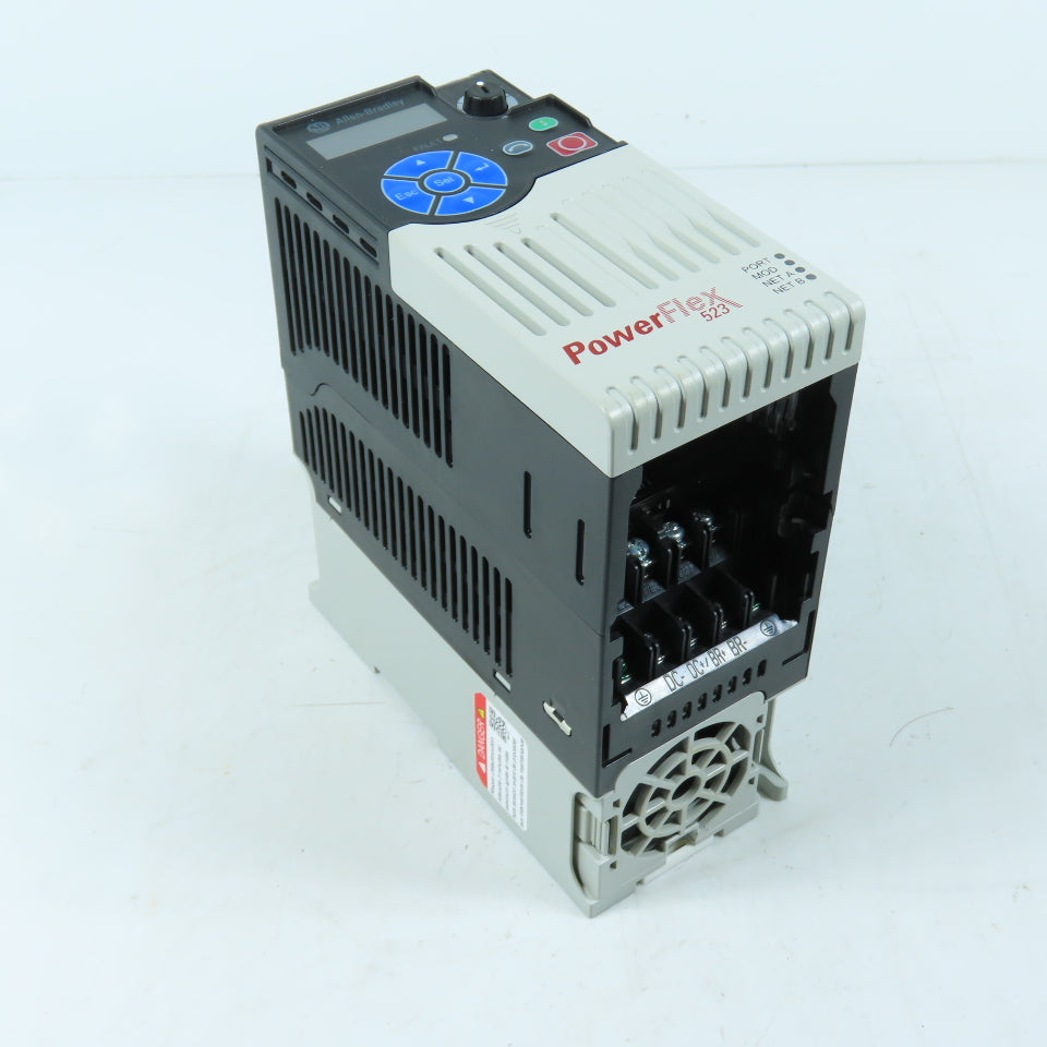 Allen-Bradley 25A-D4P0N104 PowerFlex 523 AC Drive 1.5kW/2.0HP Ser B FW 3.001