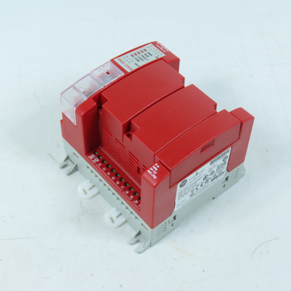 Allen-Bradley 440C-CR30-22BBB Guardmaster Safety Relay Ser A FW 10.011 24VDC 12W