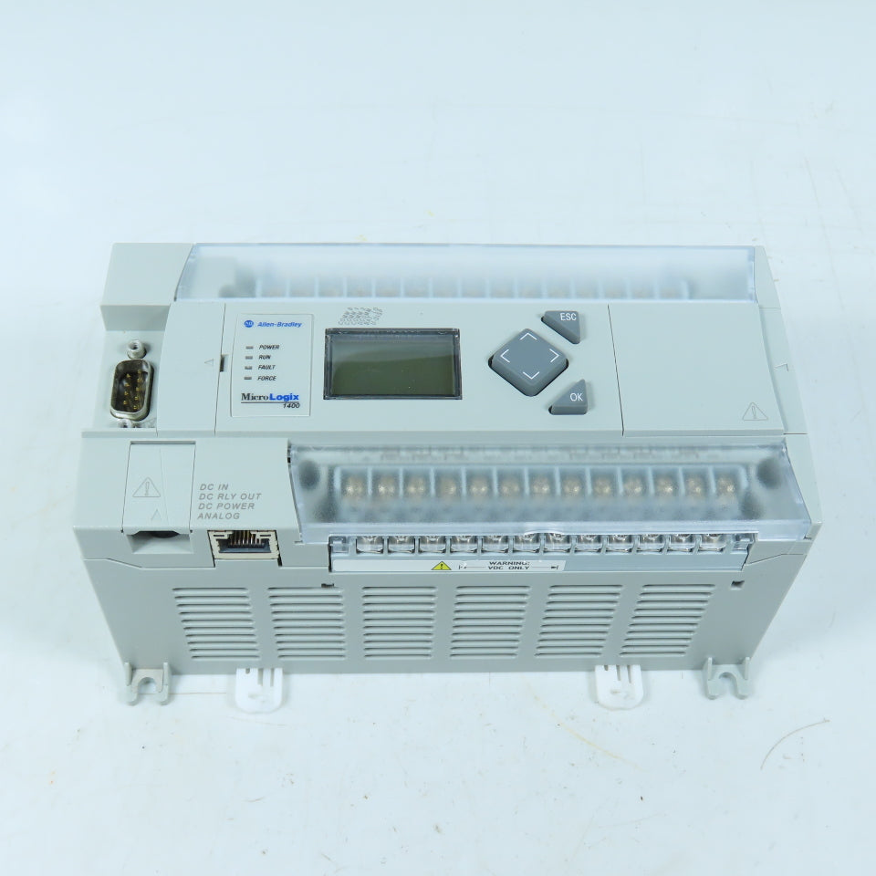 Allen-Bradley 1766-L32BXBA MicroLogix 1400 32-Pt Controller 24VDC Ser C FW21.007