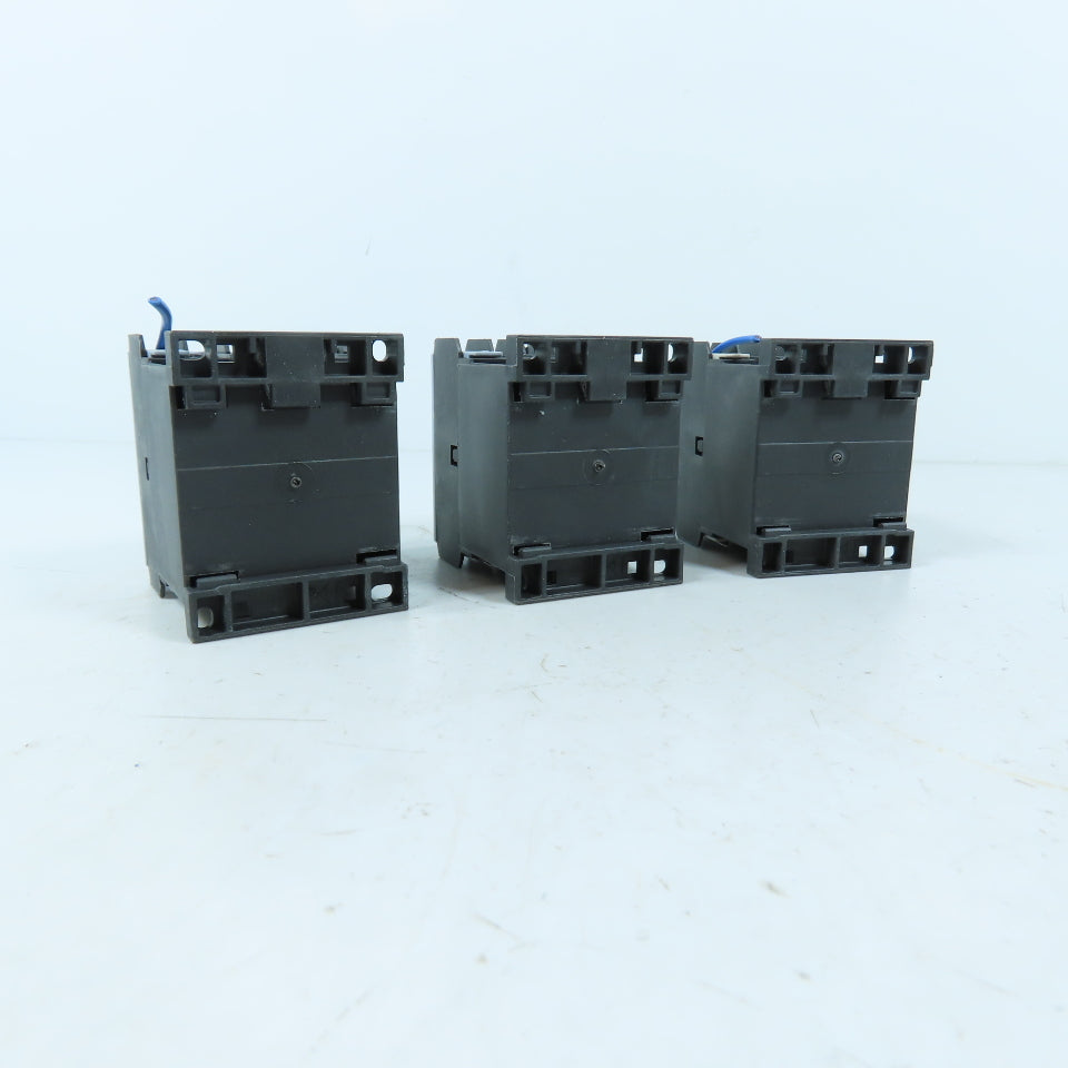 WEG CWC07.01E Contactor 24VDC Coil 18A 600V 5HP Lot Of 3