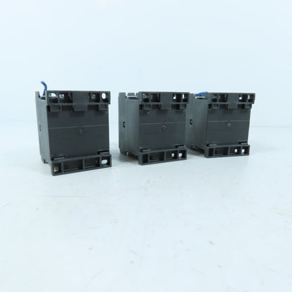WEG CWC07.01E Contactor 24VDC Coil 18A 600V 5HP Lot Of 3