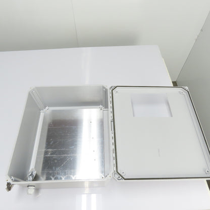 Stahlin DS161408HPL 16" x 14" x 8" Fiberglass Electrical Control Panel Enclosure