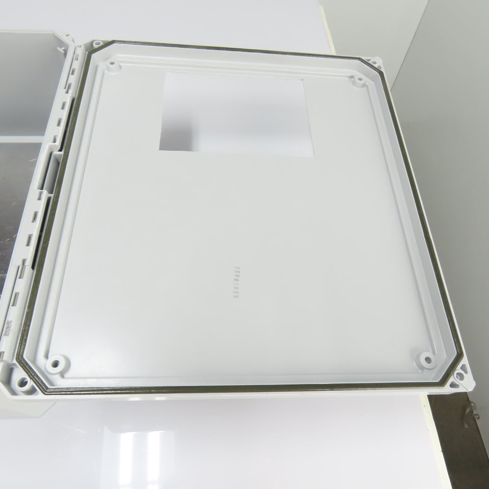 Stahlin DS161408HPL 16" x 14" x 8" Fiberglass Electrical Control Panel Enclosure