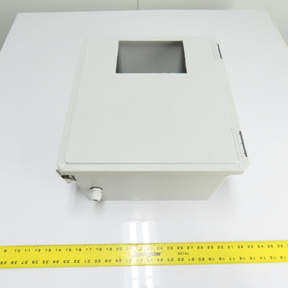 Stahlin DS161408HPL 16" x 14" x 8" Fiberglass Electrical Control Panel Enclosure
