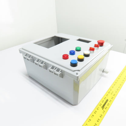Integra 16" x 14" x 8" Fiberglass Electrical Control Panel Enclosure