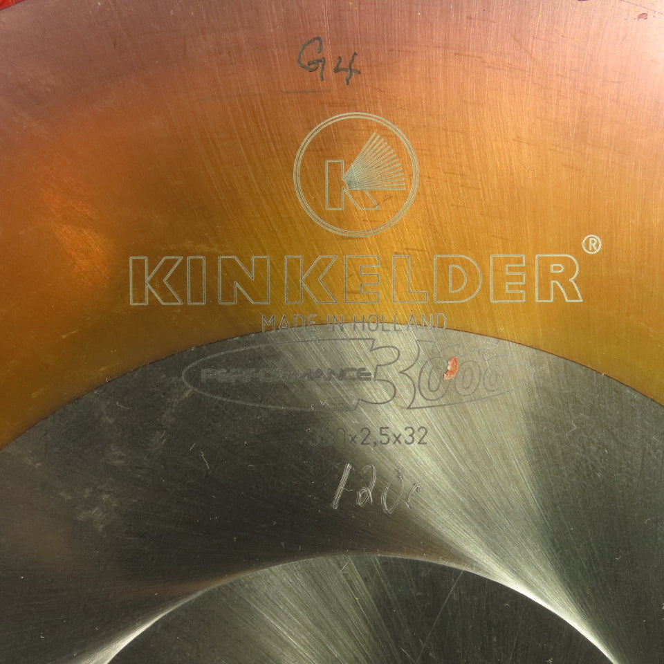 Kinkelder 350x2.5x32 Performance 3000 Cold Saw Blade 350mm x 2.5mm x 32mm 120 T