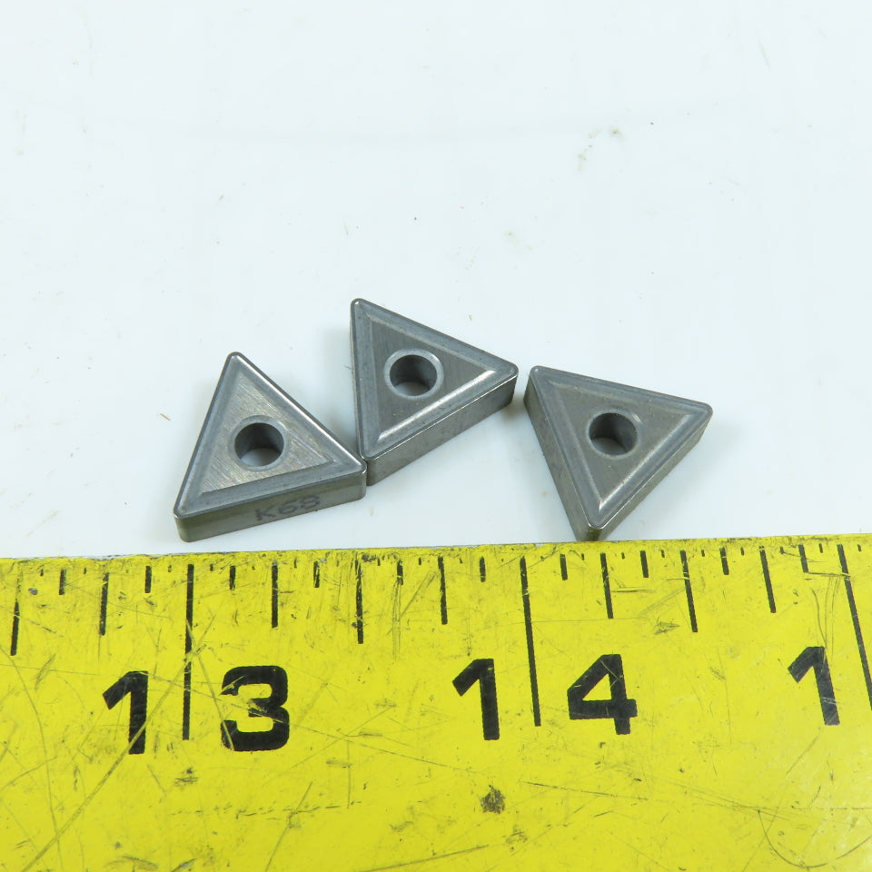 Kennametal TNMG332 K68 Carbide Turning Insert Lot of 3