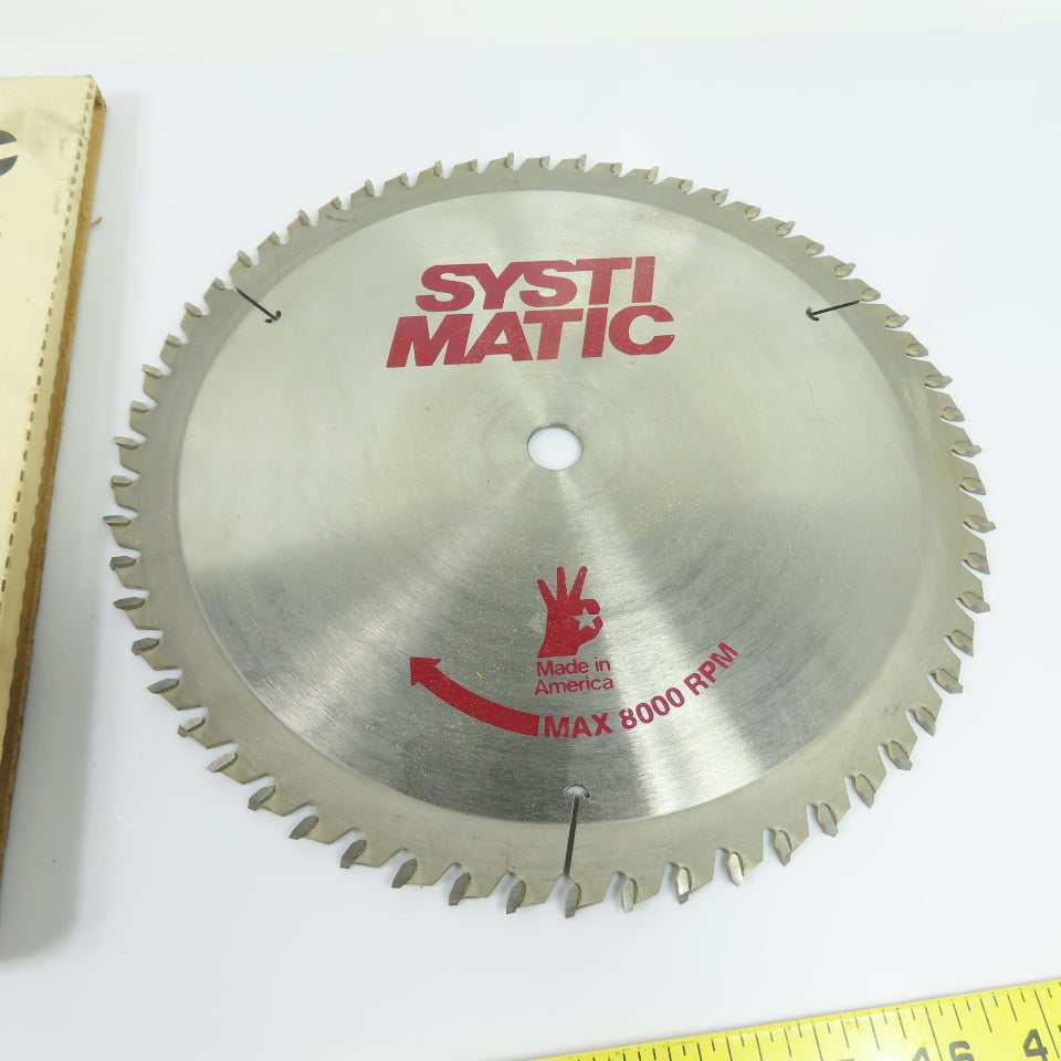SystiMatic 1950 10" 60T Carbide Tipped Saw Blade .085/.131