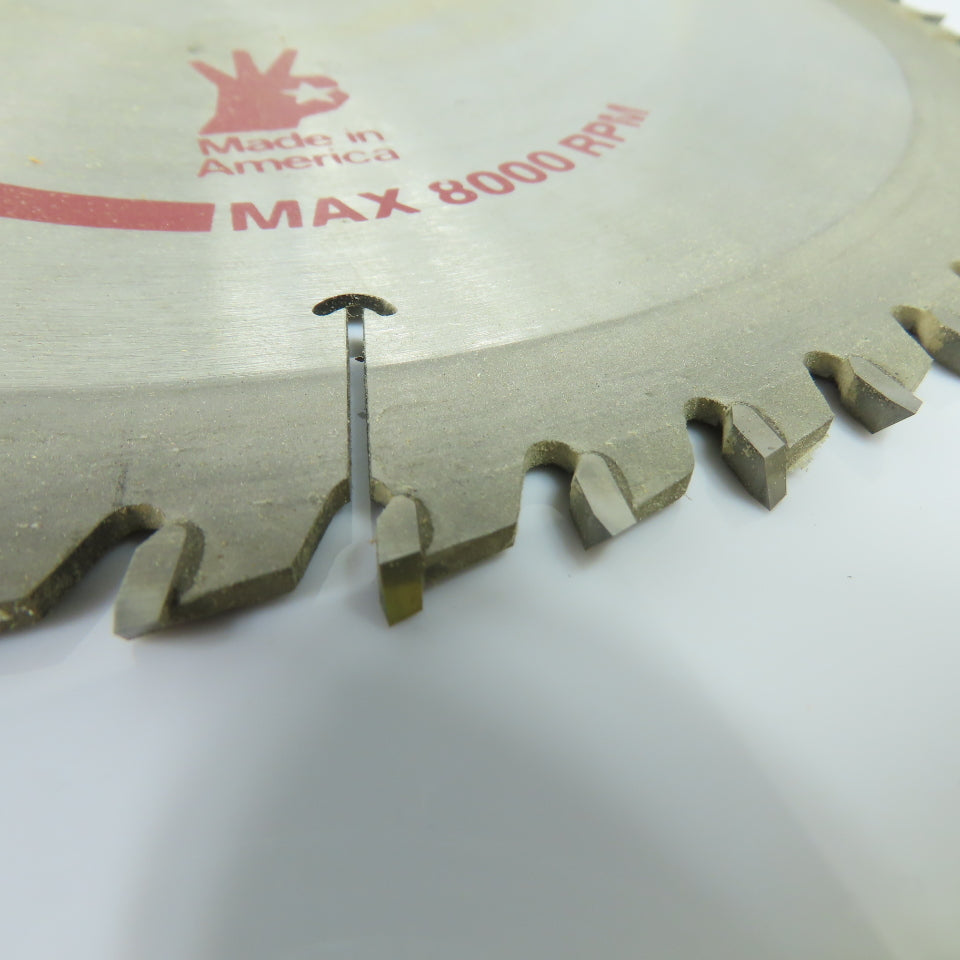 SystiMatic 1950 10" 60T Carbide Tipped Saw Blade .085/.131