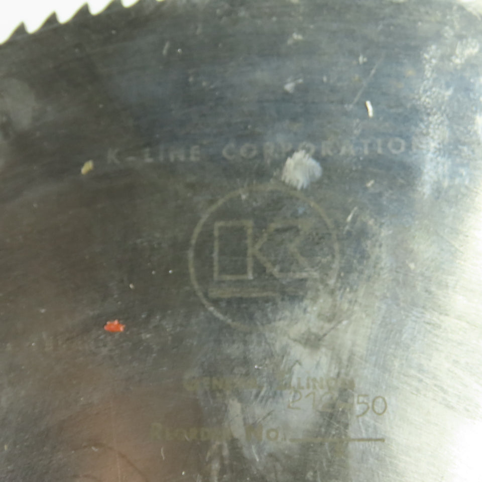 K-Line 212-50 Cold Saw Blade for Aluminum 11-1/8" OD 1" Bore