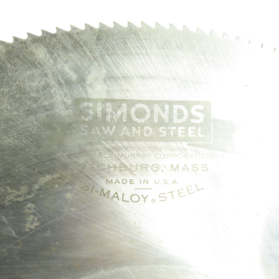 Simonds Si-Maloy 10-3/4" Circular Saw Blade 1/16" Thickness 200 Teeth 1" Bore